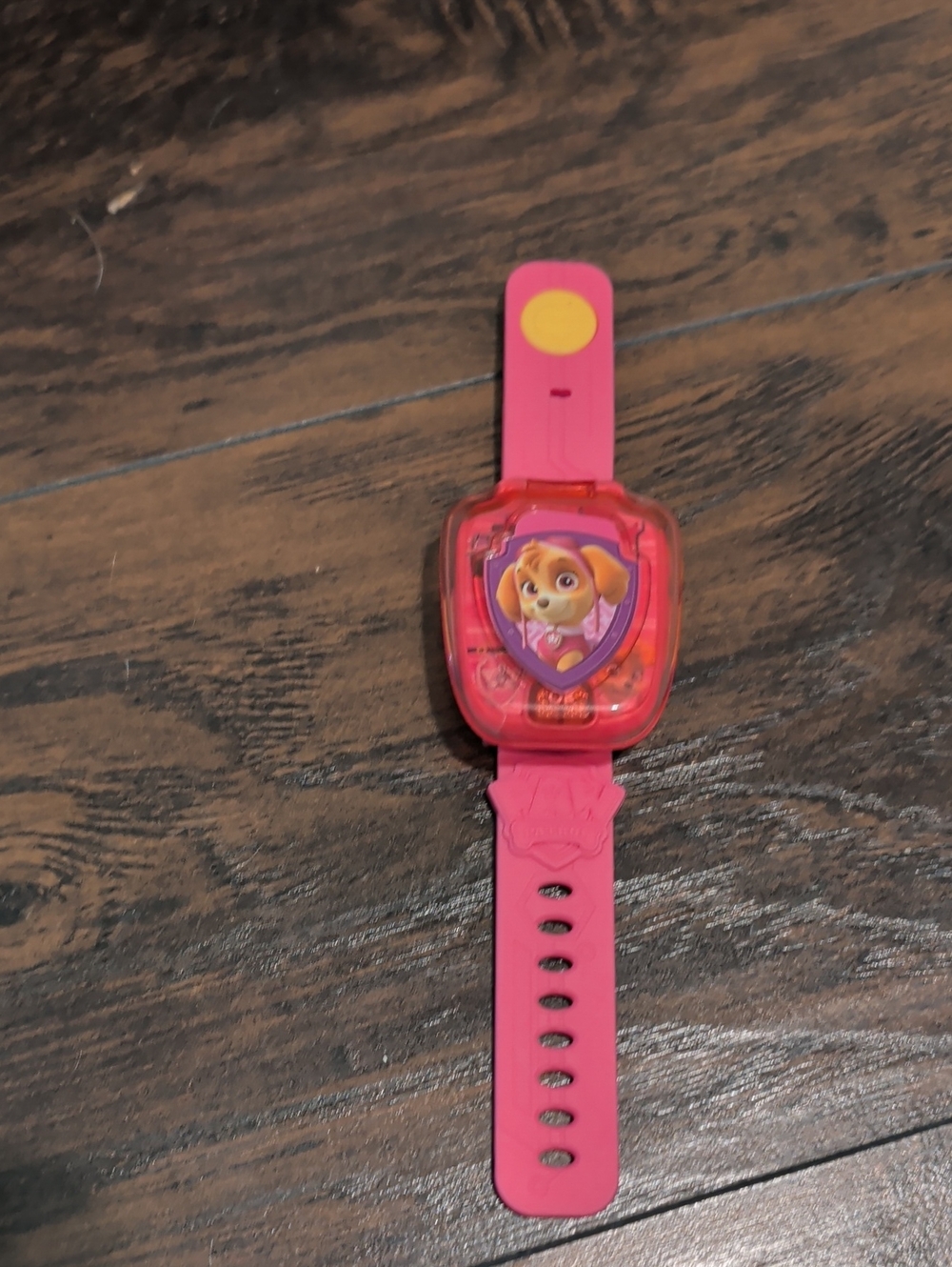 Paw Patrol Pink and Yellow Skye Kids Toy Watch